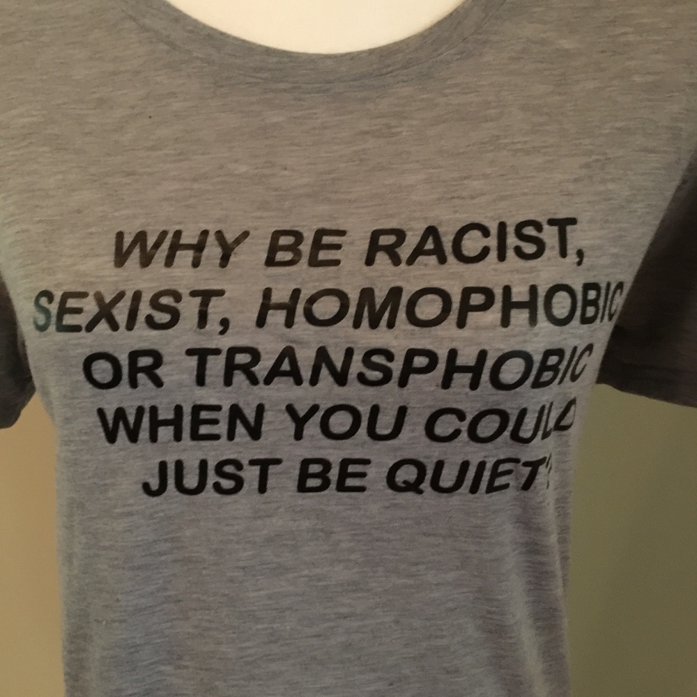 Unisex Statement T. Size Small NWOT.